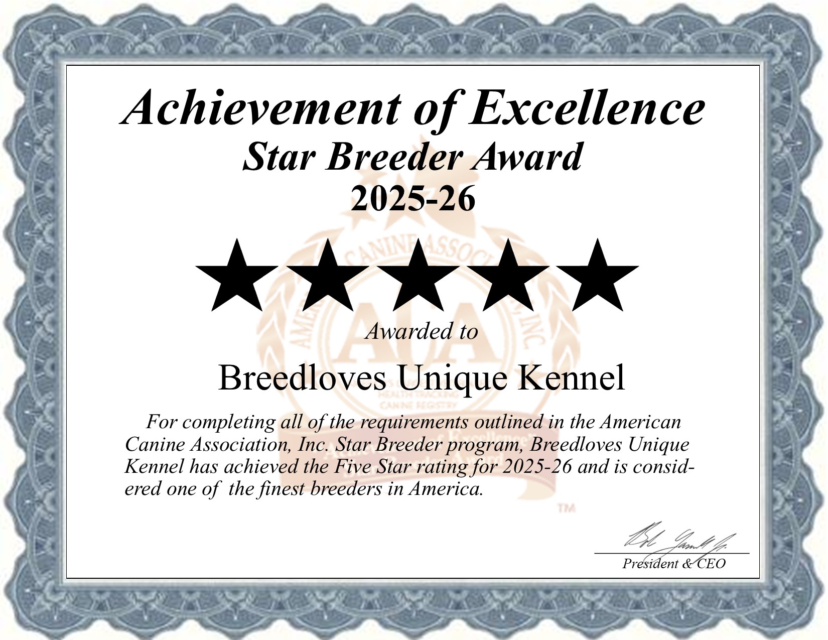 Breedloves Unique, Kennel, dog, breeder, star, certificate, Breedloves Unique-Kennel, Waynesville, MO, Missouri, puppy, dog, kennels, mill, puppymill, usda, 5-star, aca, ica, registered, Pomeranian